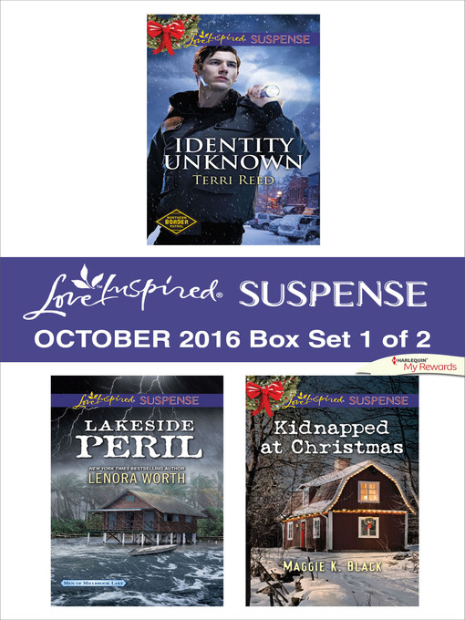 Title details for Harlequin Love Inspired Suspense October 2016, Box Set 1 of 2 by Terri Reed - Wait list